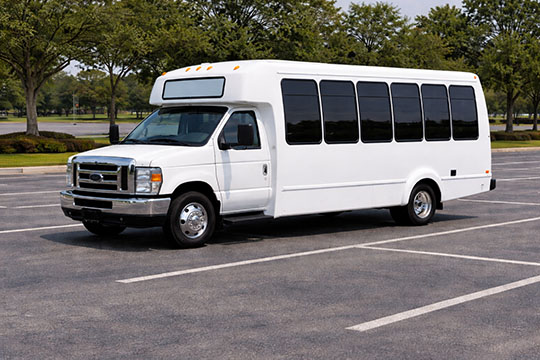 20-passenger minibus available for charter in Wilmer, TX