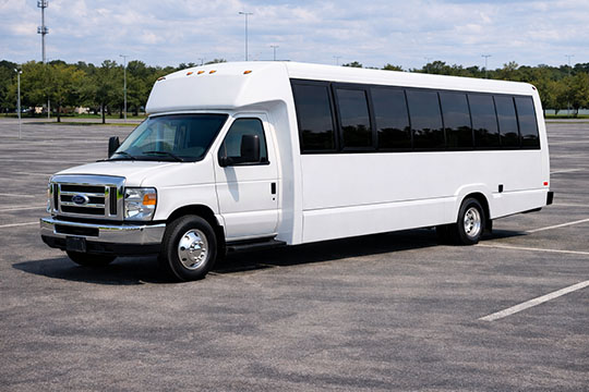 25-passenger minibus available for charter in Wilmer, TX